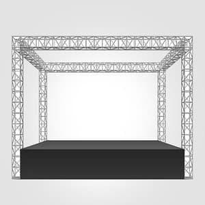 (Truss) تراس مربع ألمونيوم 290*290 مم