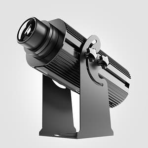 🎥 للإيجار: جهاز عرض ضوئي Gobo لعرض شعار مخصص على مبنى مع التركيب والتشغيل ✨